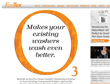 Tablet Screenshot of ecotexozone.com